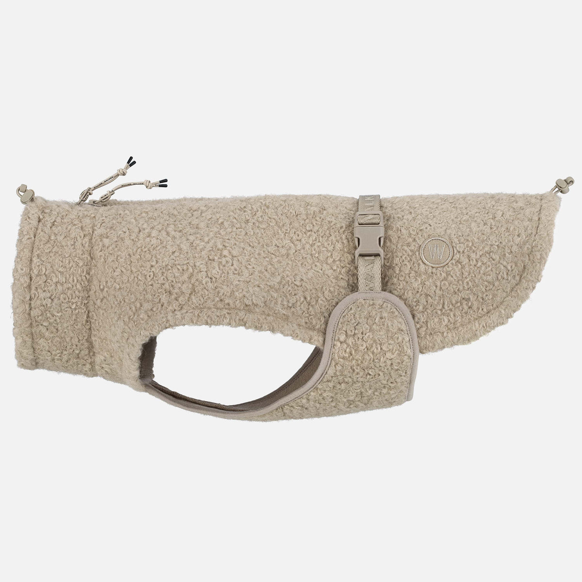 William Walker Knusse fleece hondenjas Cozy voor teckels Sand / 2